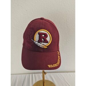 Golden Lion Washington DC R Logo Baseball Cap Hat Burgundy OSFA Acrylic